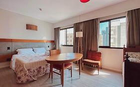 Flat hotel Slaviero Moema - estiloso e tranquilo